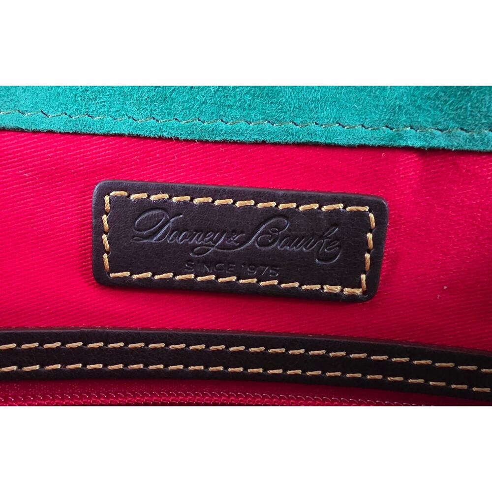Dooney & Bourke Florentine Satchel 8L979 BM T Moro Brown Leather NWT Crossbody - Picture 13 of 16
